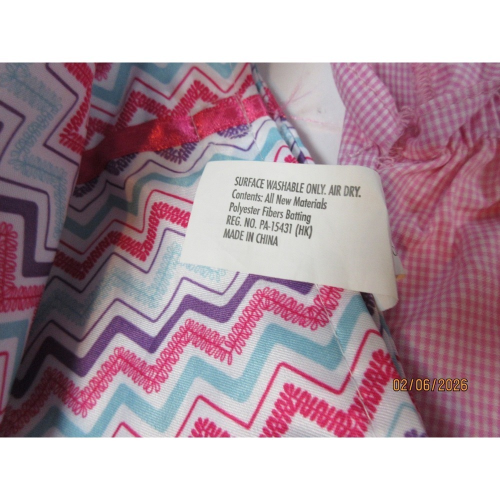 18 Inch Doll Clothes Lot Minnie Mouse Peppa Pig Gingham Dress Pink Moto Jacket - Picture 2 of 12